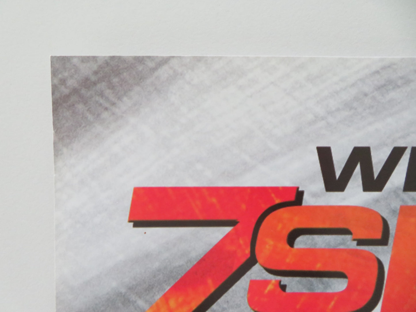 7 SECONDS VHS VIDEO POSTER WESLEY SNIPES TAMZIN OUTHWAITE 2005 - Rendezvous Cinema