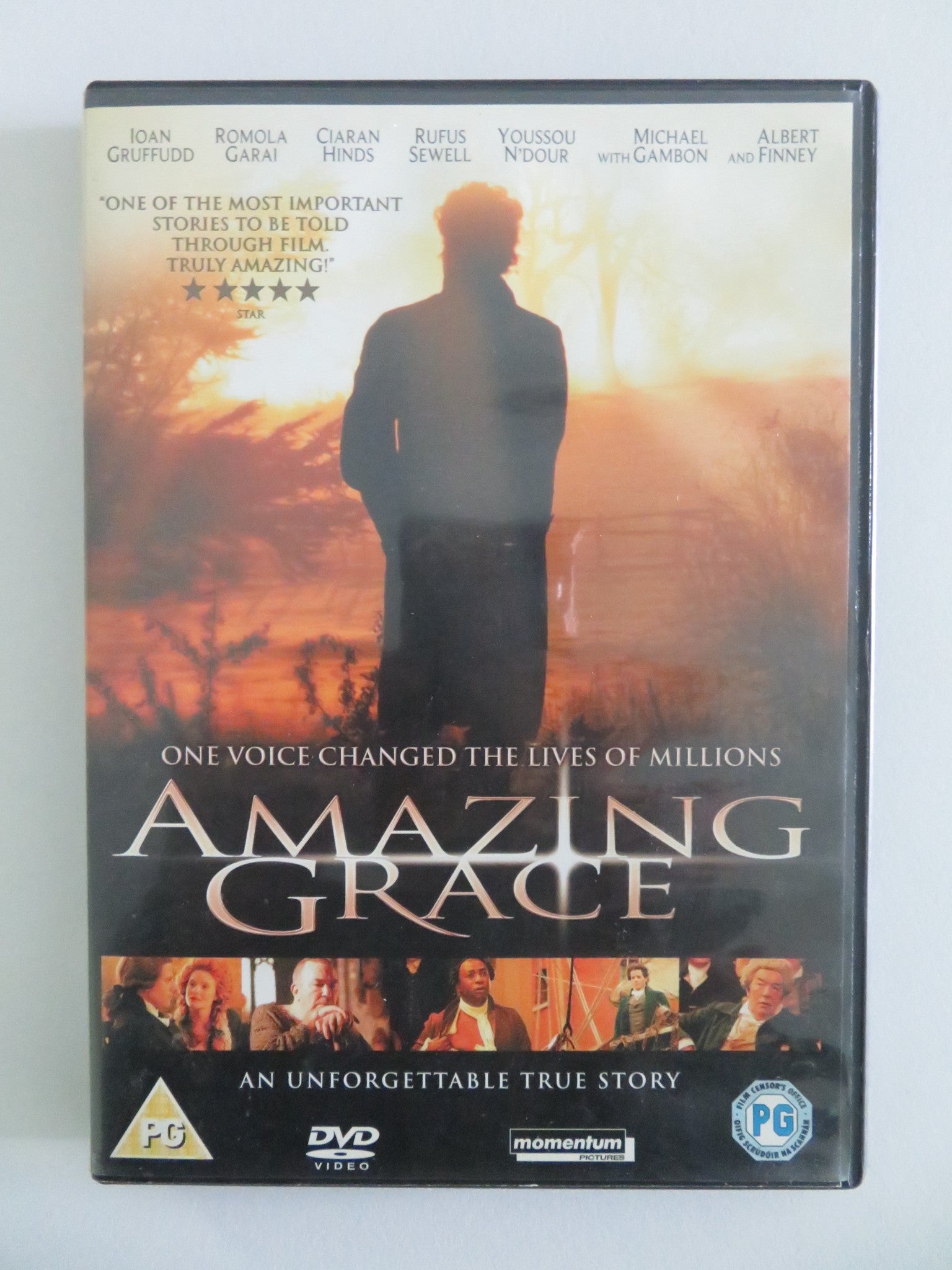 AMAZING GRACE (DVD) IOAN GRUFFUDD ALBERT FINNEY 2006 REGION 2 - Rendezvous Cinema