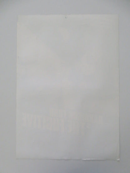 THE FUGITIVE VHS VIDEO POSTER HARRISON FORD TOMMY LEE JONES 1993 - Rendezvous Cinema