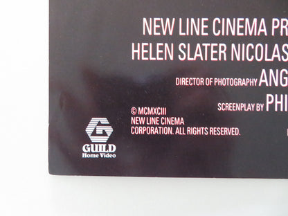 12:01 VHS VIDEO POSTER HELEN SLATER JONATHAN SILVERMAN 1993 - Rendezvous Cinema