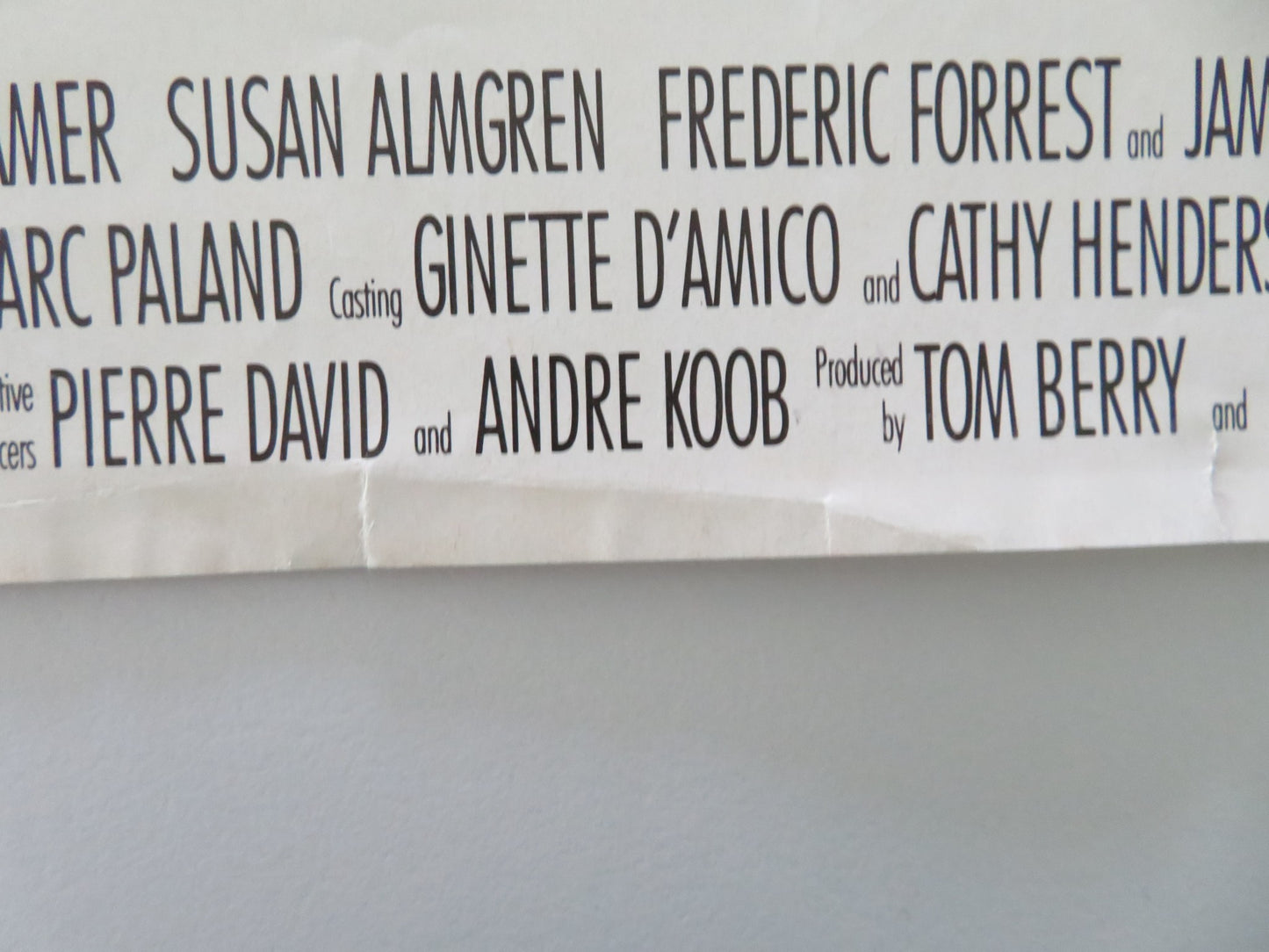 TWIN SISTERS VHS VIDEO POSTER STEPFANIE KRAMER JAMES BROLIN 1992 - Rendezvous Cinema