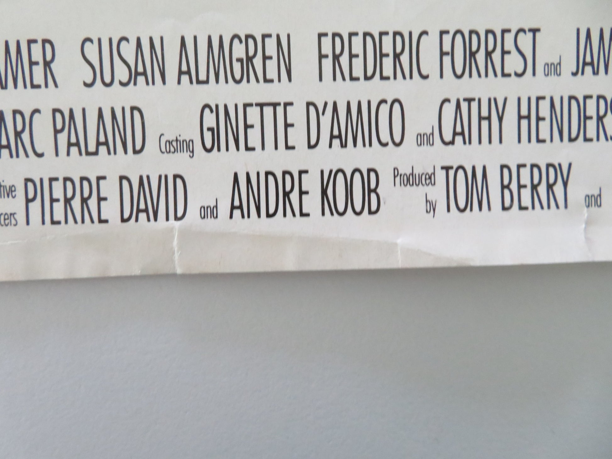 TWIN SISTERS VHS VIDEO POSTER STEPFANIE KRAMER JAMES BROLIN 1992 - Rendezvous Cinema