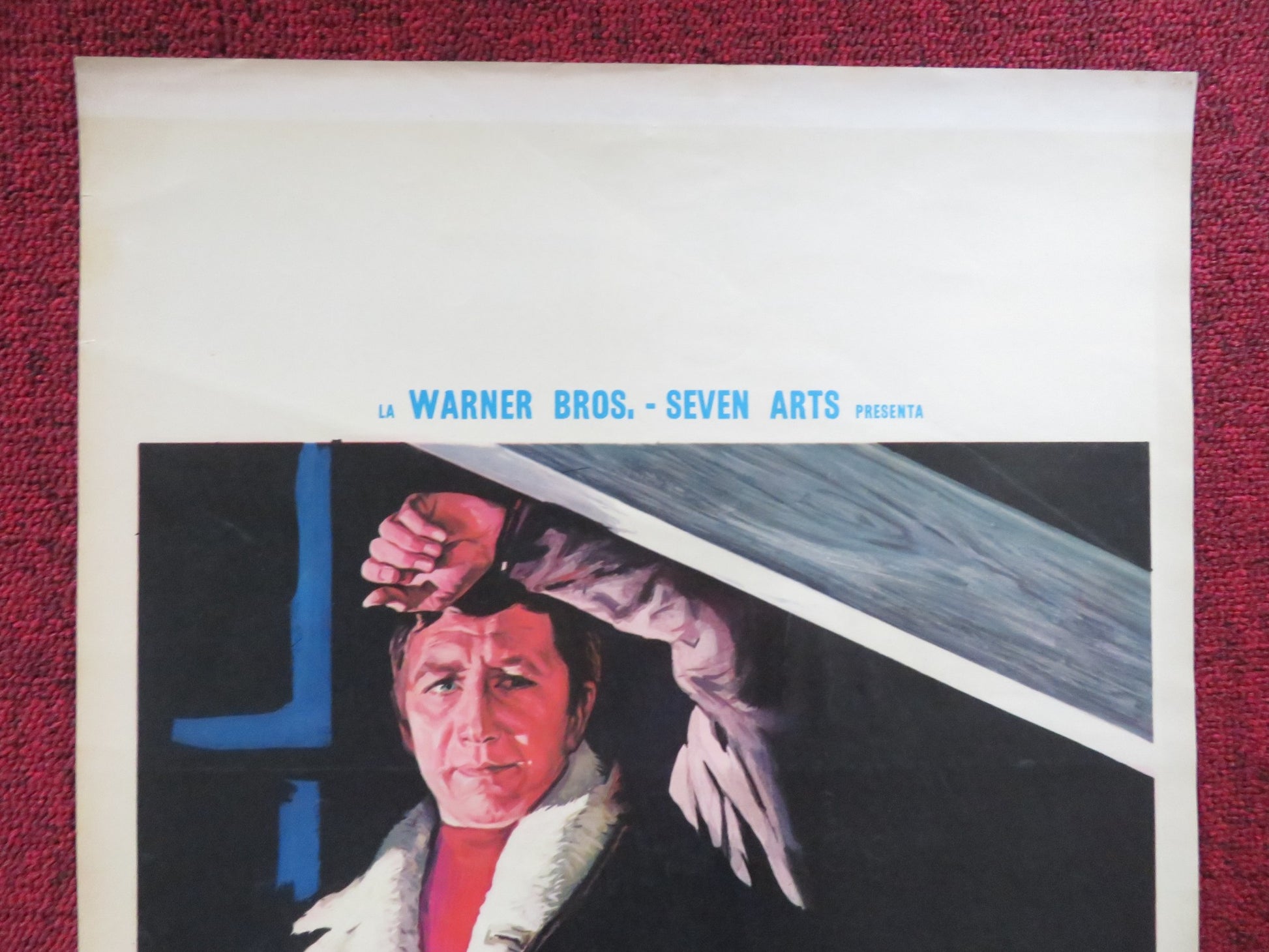 ASSIGNMENT TO KILL ITALIAN LOCANDINA POSTER PATRICK O'NEAL JOAN HACKETT 1968 - Rendezvous Cinema