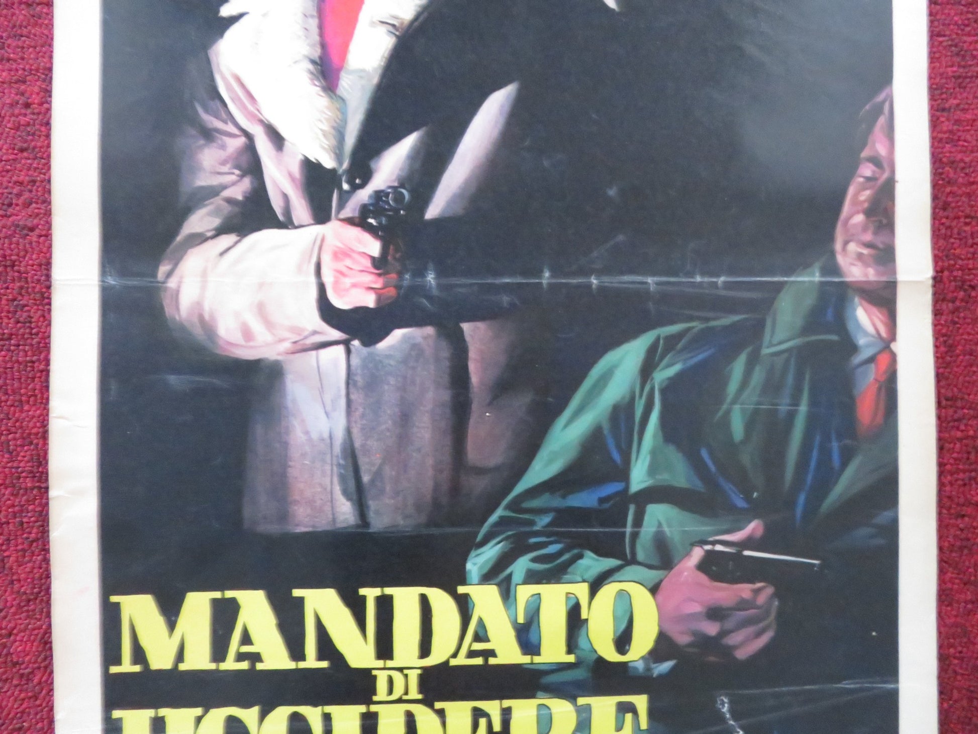 ASSIGNMENT TO KILL ITALIAN LOCANDINA POSTER PATRICK O'NEAL JOAN HACKETT 1968 - Rendezvous Cinema