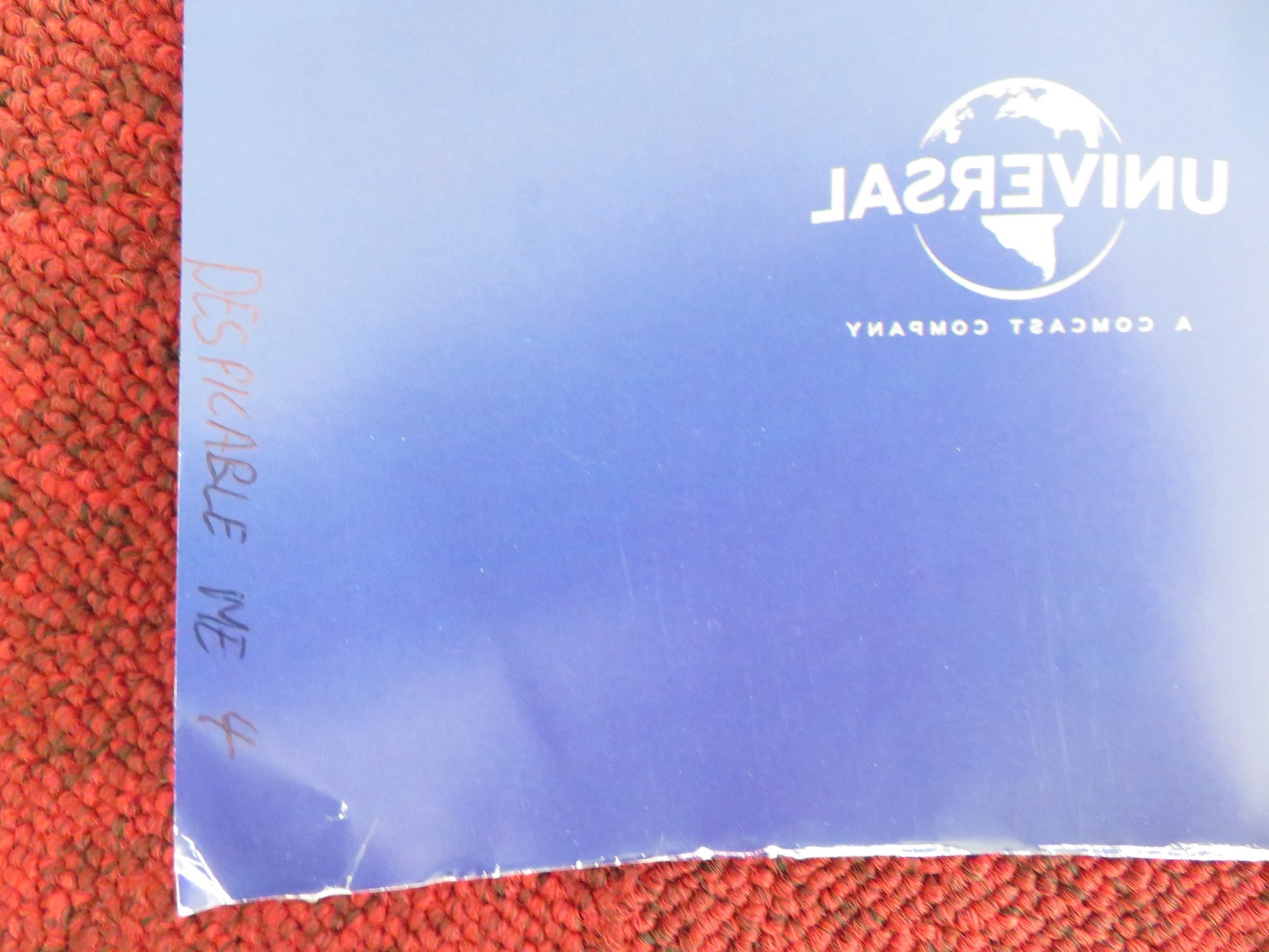 DESPICABLE ME 4 UK QUAD ROLLED POSTER STEVE CARELL WILL FERRELL 2024 - Rendezvous Cinema