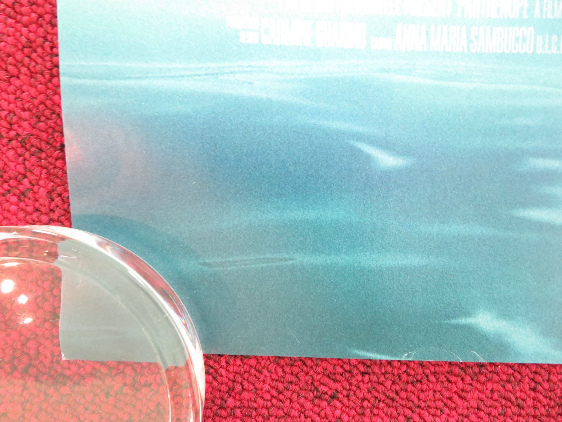 PARTHENOPE UK QUAD ROLLED POSTER CELESTE DALLA PORTA GARY OLDMAN 2024 - Rendezvous Cinema