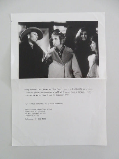 NIGHT SHIFT MOVIE STILL PHOTO HENRY WINKLER 1983 - Rendezvous Cinema