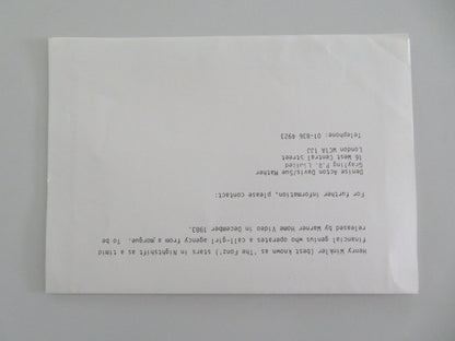 NIGHT SHIFT MOVIE STILL PHOTO HENRY WINKLER 1983 - Rendezvous Cinema