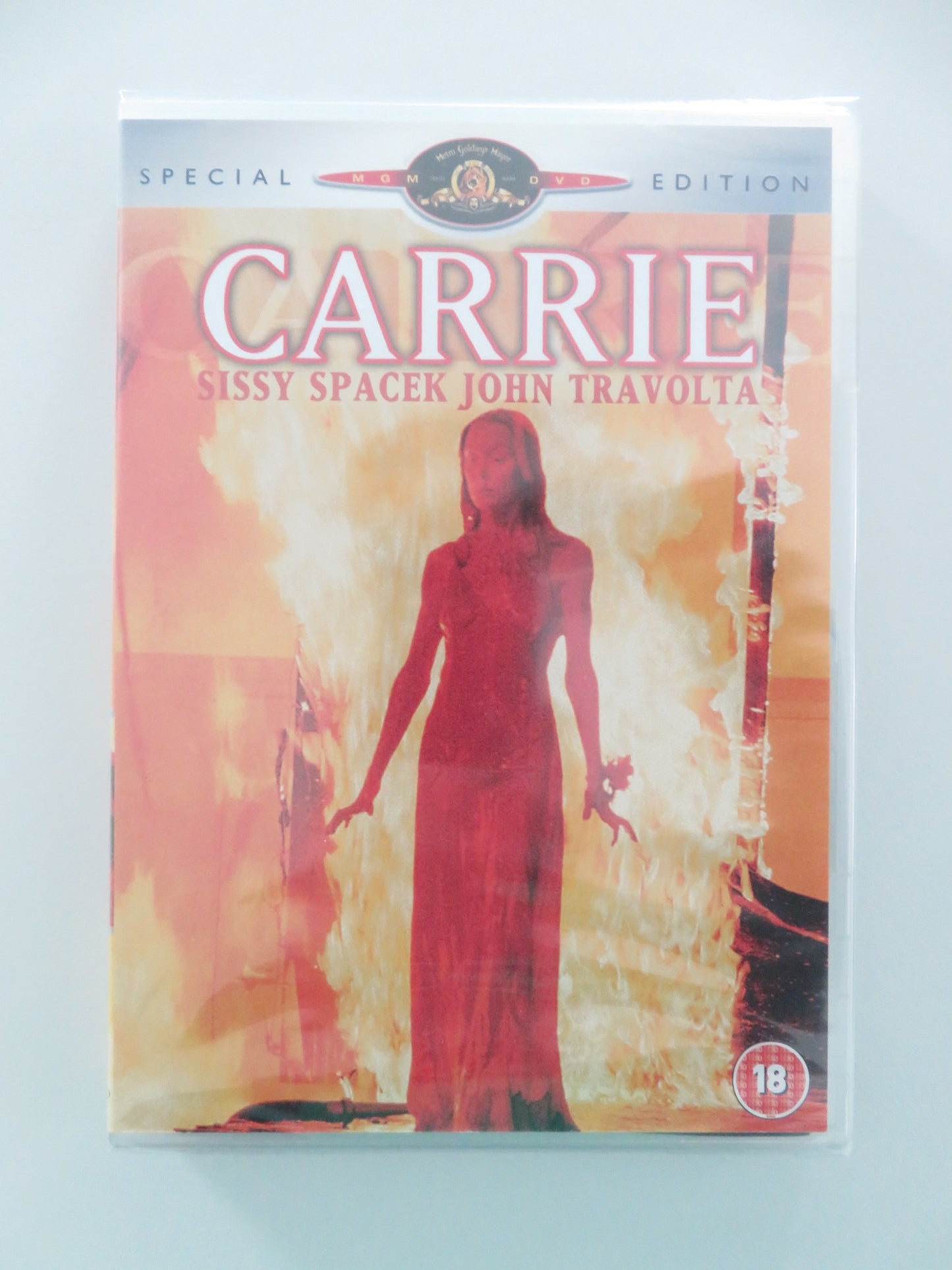 CARRIE - B (DVD) SISSY SPACEK JOHN TRAVOLTA 1976 REGION 2