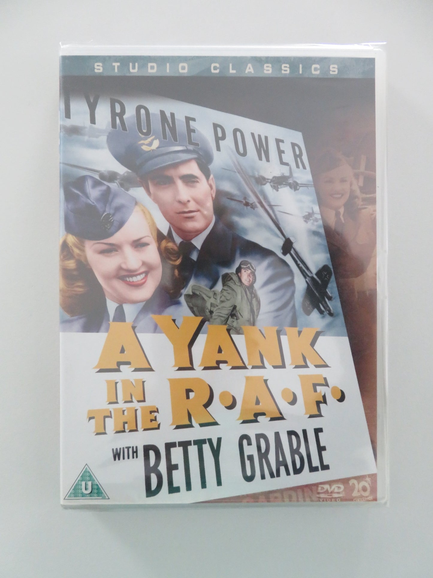 A YANK IN THE RAF - B (DVD) TYRONE POWER BETTY GRABLE 1941 REGION 2 - Rendezvous Cinema