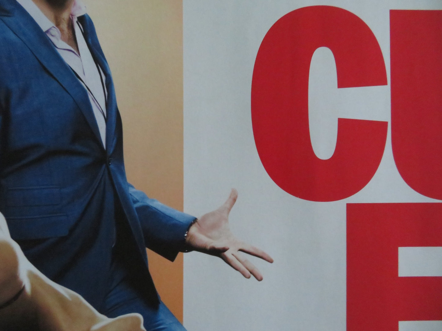 CUBAN FURY UK QUAD ROLLED POSTER NICK FROST CHRIS O'DOWD 2014