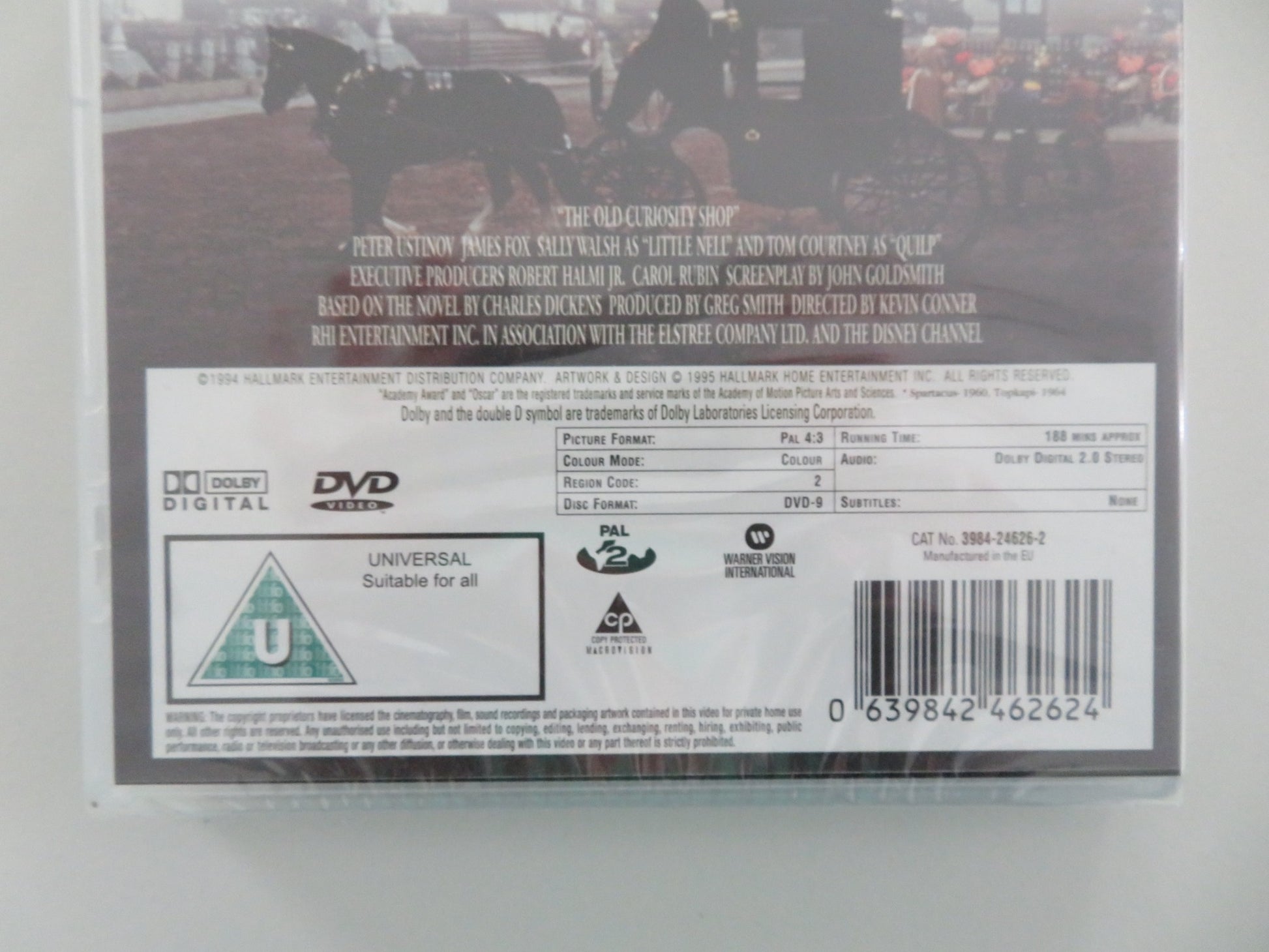 THE OLD CURIOSITY SHOP (DVD) PETER USTINOV TOM COURTENAY 1995 REGION 2 - Rendezvous Cinema