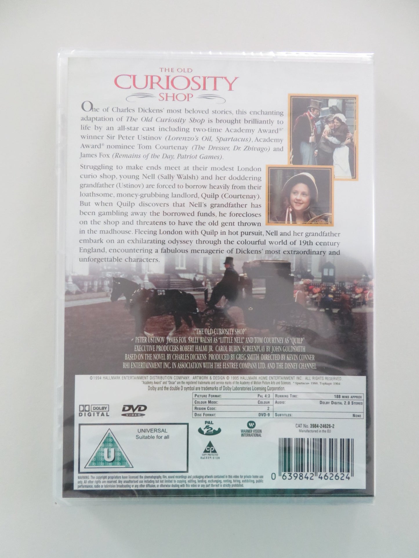 THE OLD CURIOSITY SHOP (DVD) PETER USTINOV TOM COURTENAY 1995 REGION 2 - Rendezvous Cinema