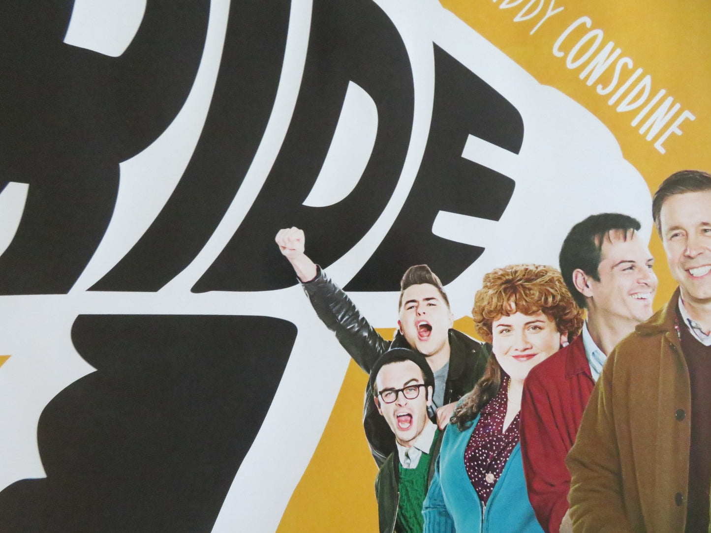 PRIDE UK QUAD ROLLED POSTER IMELDA STAUNTON BILL NIGHY 2014