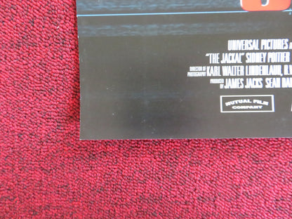 THE JACKAL VHS VIDEO POSTER BRUCE WILLIS RICHARD GERE 1997 - Rendezvous Cinema