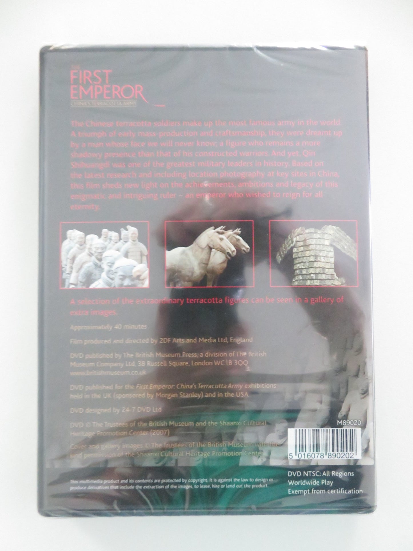 THE FIRST EMPEROR: CHINA'S TERRACOTTA ARMY (DVD) 2007 REGION ALL - Rendezvous Cinema