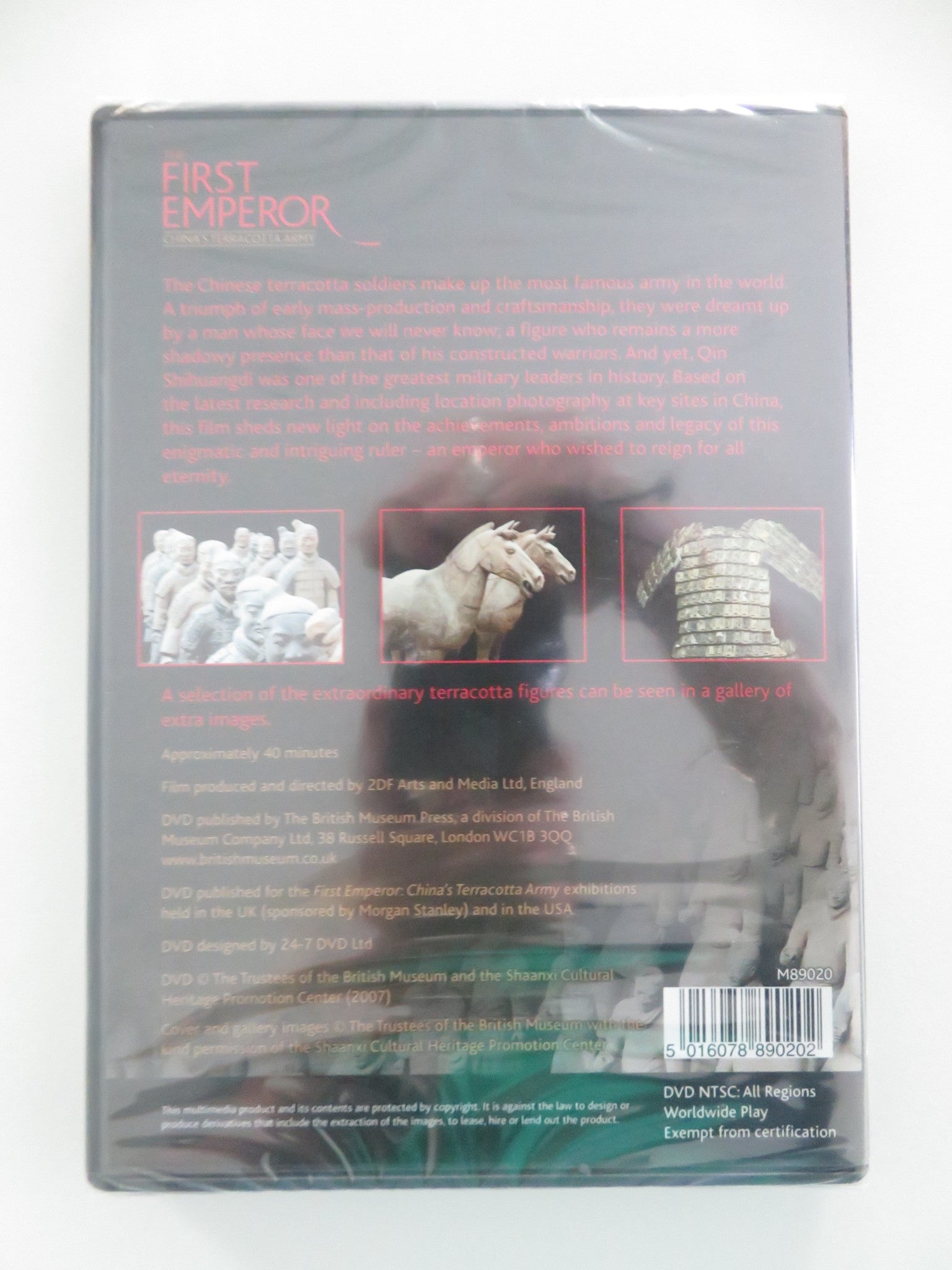 THE FIRST EMPEROR: CHINA'S TERRACOTTA ARMY (DVD) 2007 REGION ALL - Rendezvous Cinema