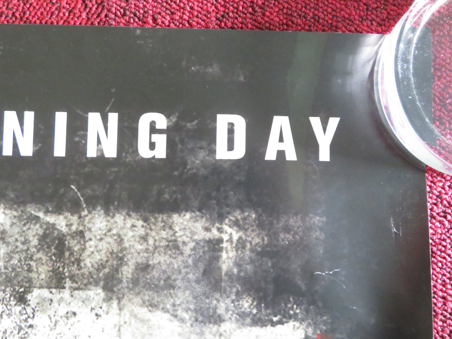 THE EQUALIZER UK QUAD ROLLED POSTER DENZEL WASHINGTON BILL PULLMAN 2014