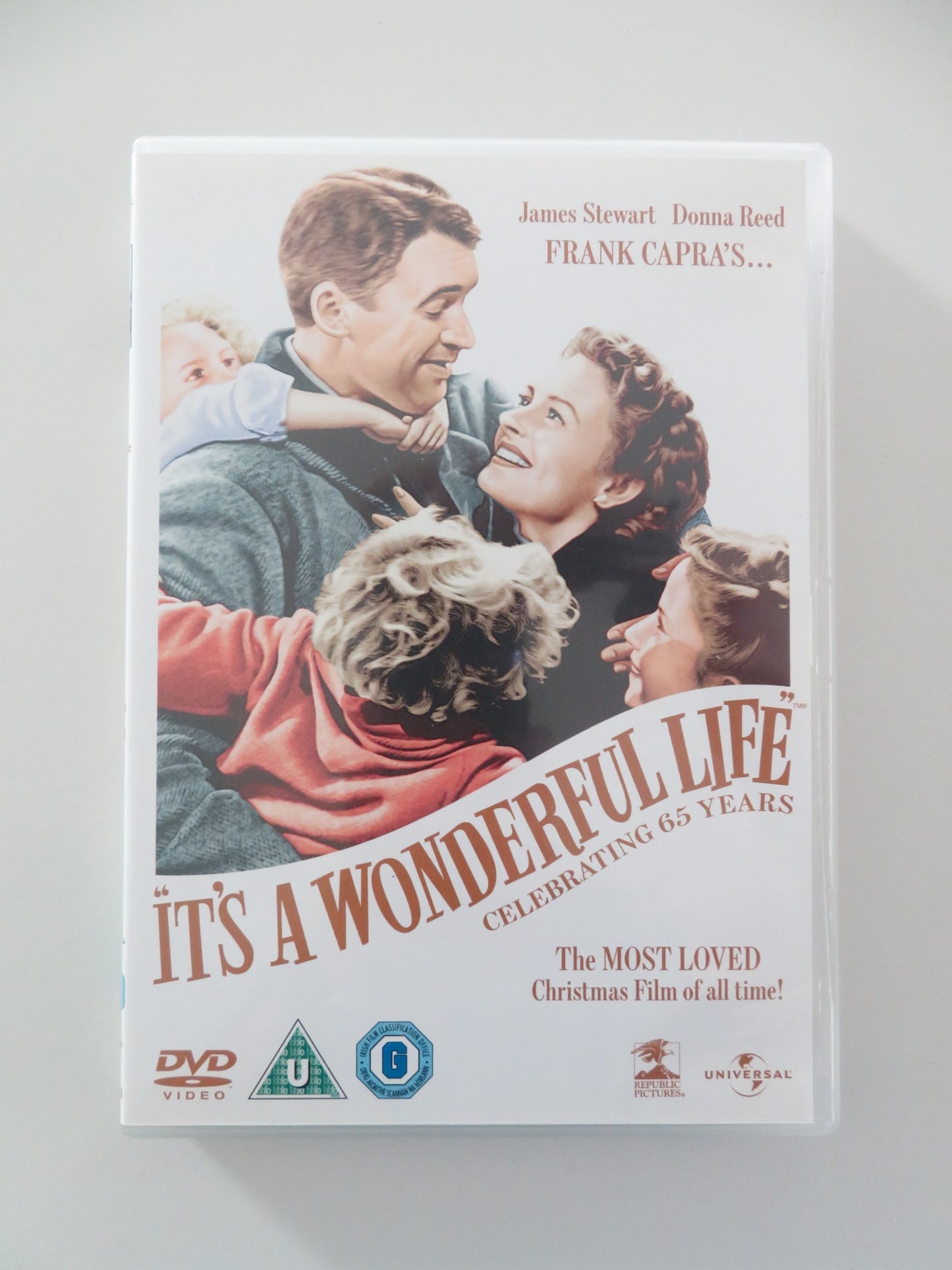 IT'S A WONDERFUL LIFE (DVD) JAMES STEWART DONNA REED 1946 REGION 2 - Rendezvous Cinema
