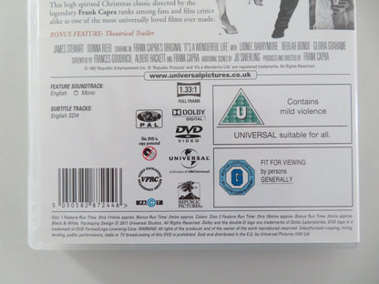 IT'S A WONDERFUL LIFE (DVD) JAMES STEWART DONNA REED 1946 REGION 2 - Rendezvous Cinema
