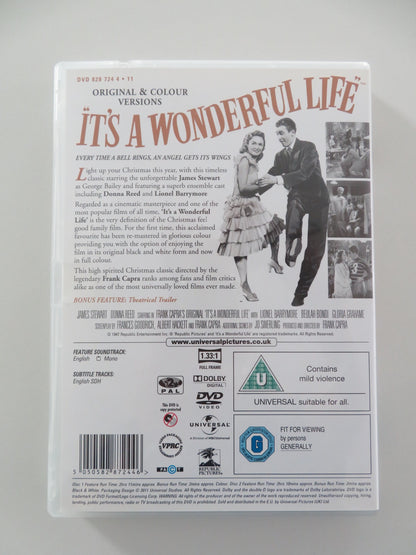 IT'S A WONDERFUL LIFE (DVD) JAMES STEWART DONNA REED 1946 REGION 2 - Rendezvous Cinema