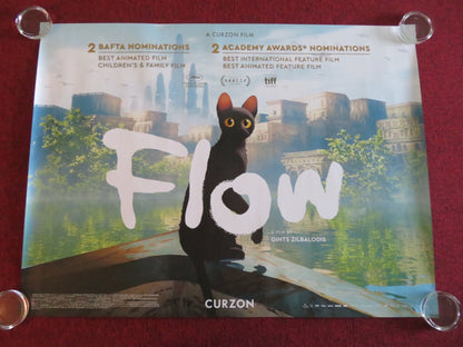 FLOW UK QUAD ROLLED POSTER GINTS ZIBALODIS THOMAS OLDMAN 2024