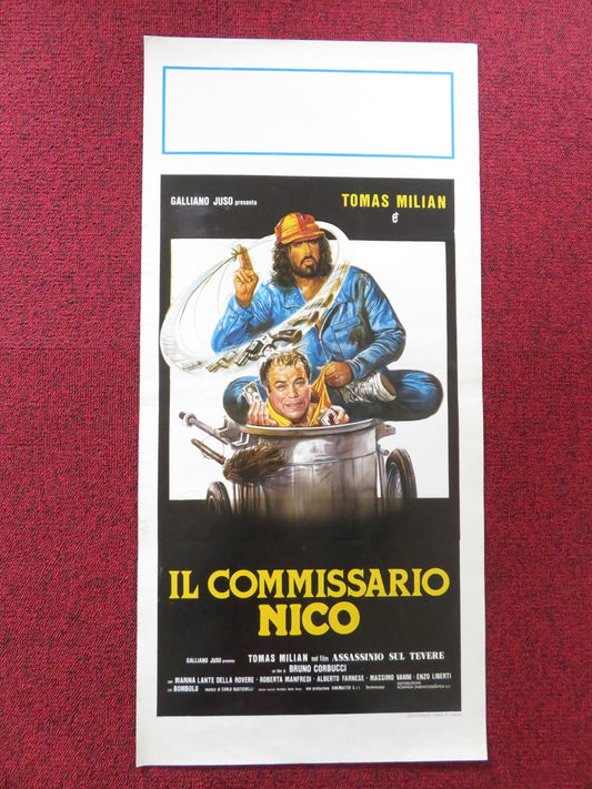 ASSASSINATION ON THE TIBER ITALIAN LOCANDINA POSTER BRUNO CORBUCCI 1979 - Rendezvous Cinema