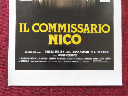 ASSASSINATION ON THE TIBER ITALIAN LOCANDINA POSTER BRUNO CORBUCCI 1979 - Rendezvous Cinema