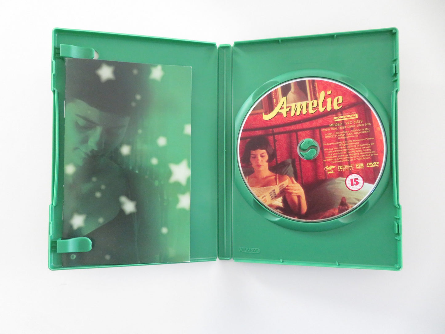 AMELIE (DVD) AUDREY TAUTOU MATHIEU KASSOVITZ 2001 REGION 2 - Rendezvous Cinema