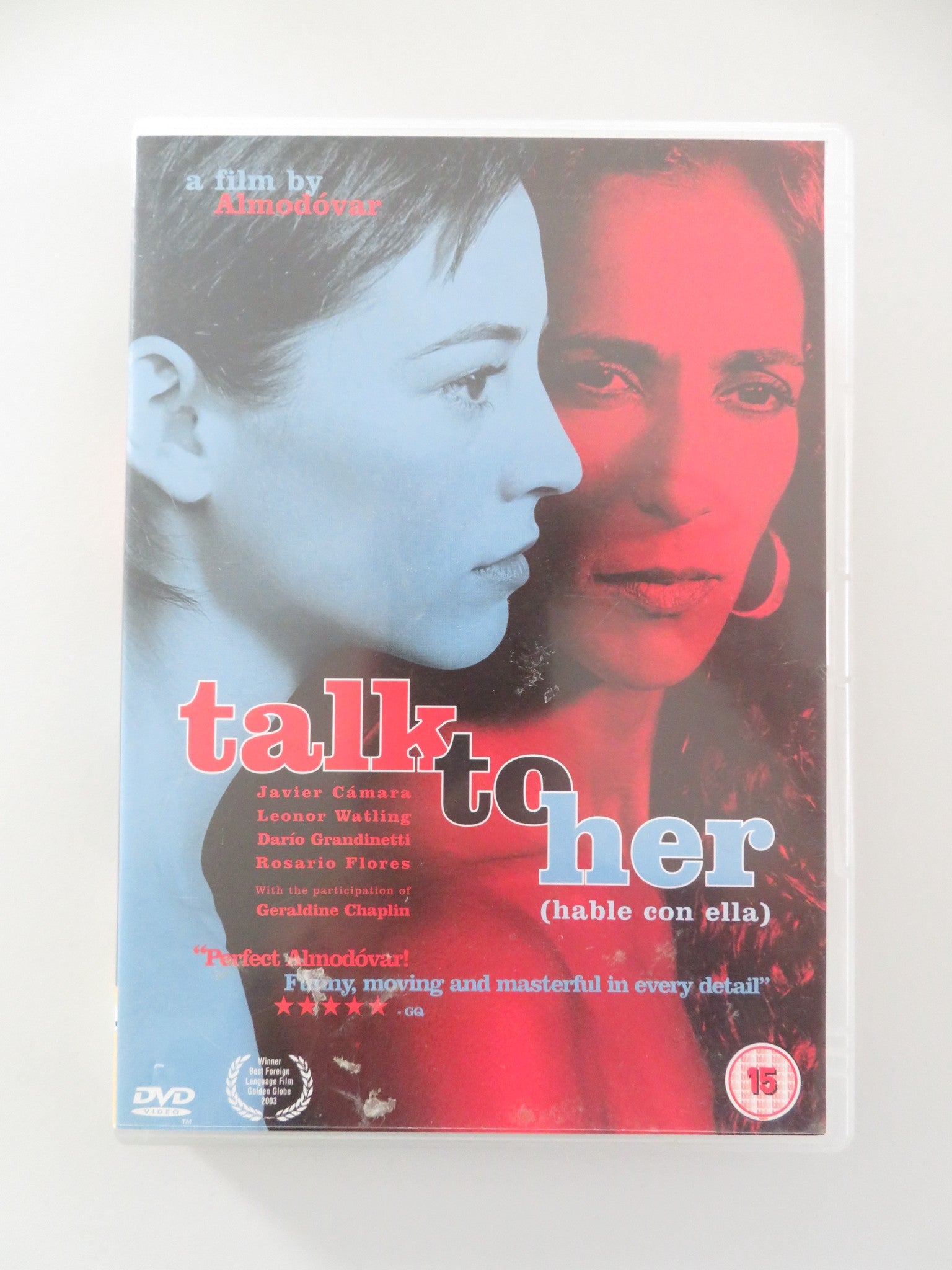TALK TO HER (DVD) JAVIER CAMARA DARIO GRANDINETTI 2002 REGION 2 - Rendezvous Cinema