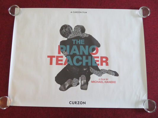 THE PIANO TEACHER UK QUAD ROLLED POSTER ISABELLE HUPPERT ANNIE GIRARDOT 2001