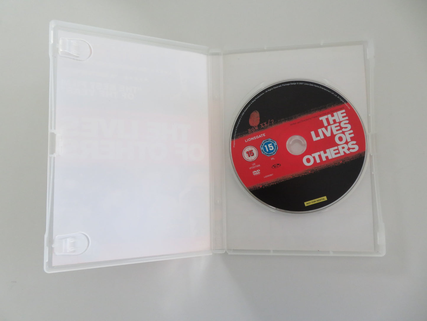 THE LIVES OF OTHERS (DVD) MARTINA GEDECK ULRICH MUHE 2006 REGION 2 - Rendezvous Cinema