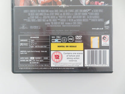 CASINO ROYALE (DVD) DANIEL CRAIG EVA GREEN 2006 REGION 2 - Rendezvous Cinema