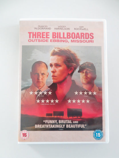 THREE BILLBOARDS OUTSIDE EBBING, MISSOURI (DVD) FRANCES MCDORMAND 2017 REGION 2 - Rendezvous Cinema