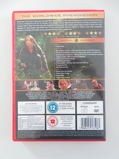 THE HUNGER GAMES (DVD) JENNIFER LAWRENCE STANLEY TUCCI 2012 REGION 2 - Rendezvous Cinema