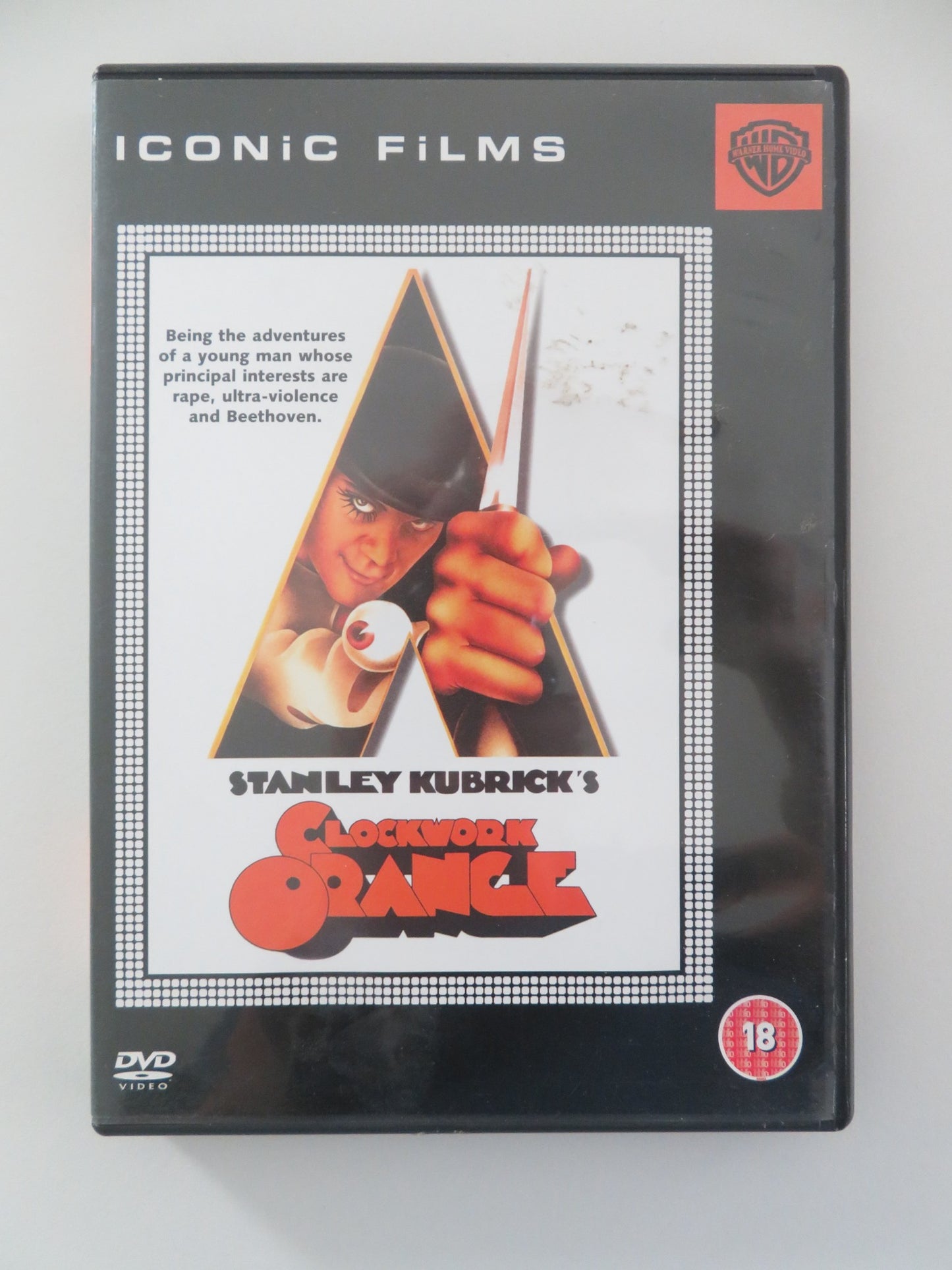 A CLOCKWORK ORANGE (DVD) MALCOLM MCDOWELL PATRICK MAGEE 1971 REGION 2 - Rendezvous Cinema