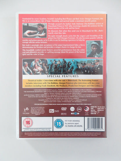 THE SHAWSHANK REDEMPTION (DVD) TIM ROBBINS MORGAN FREEMAN 1994 REGION 2 - Rendezvous Cinema