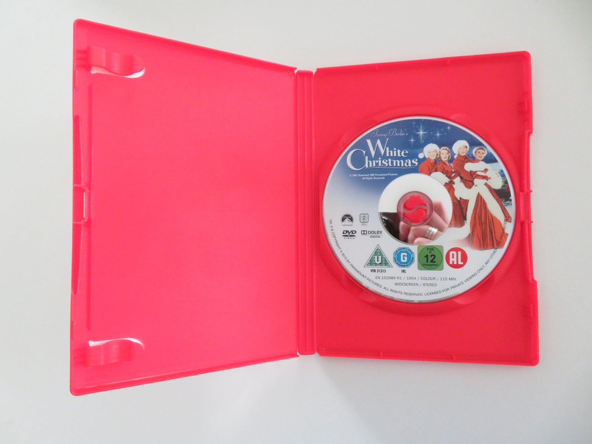 WHITE CHRISTMAS (DVD) BING CROSBY DANNY KAYE 1954 REGION 2 - Rendezvous Cinema