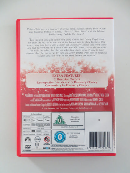 WHITE CHRISTMAS (DVD) BING CROSBY DANNY KAYE 1954 REGION 2 - Rendezvous Cinema