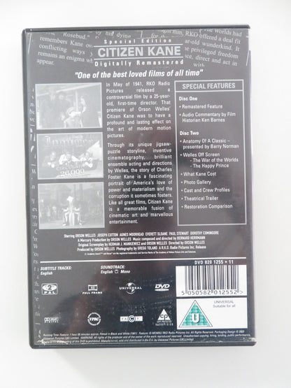 CITIZEN KANE - B SPECIAL EDITION (DVD) ORSON WELLES JOSEPH COTTEN 1941 REGION 2 - Rendezvous Cinema