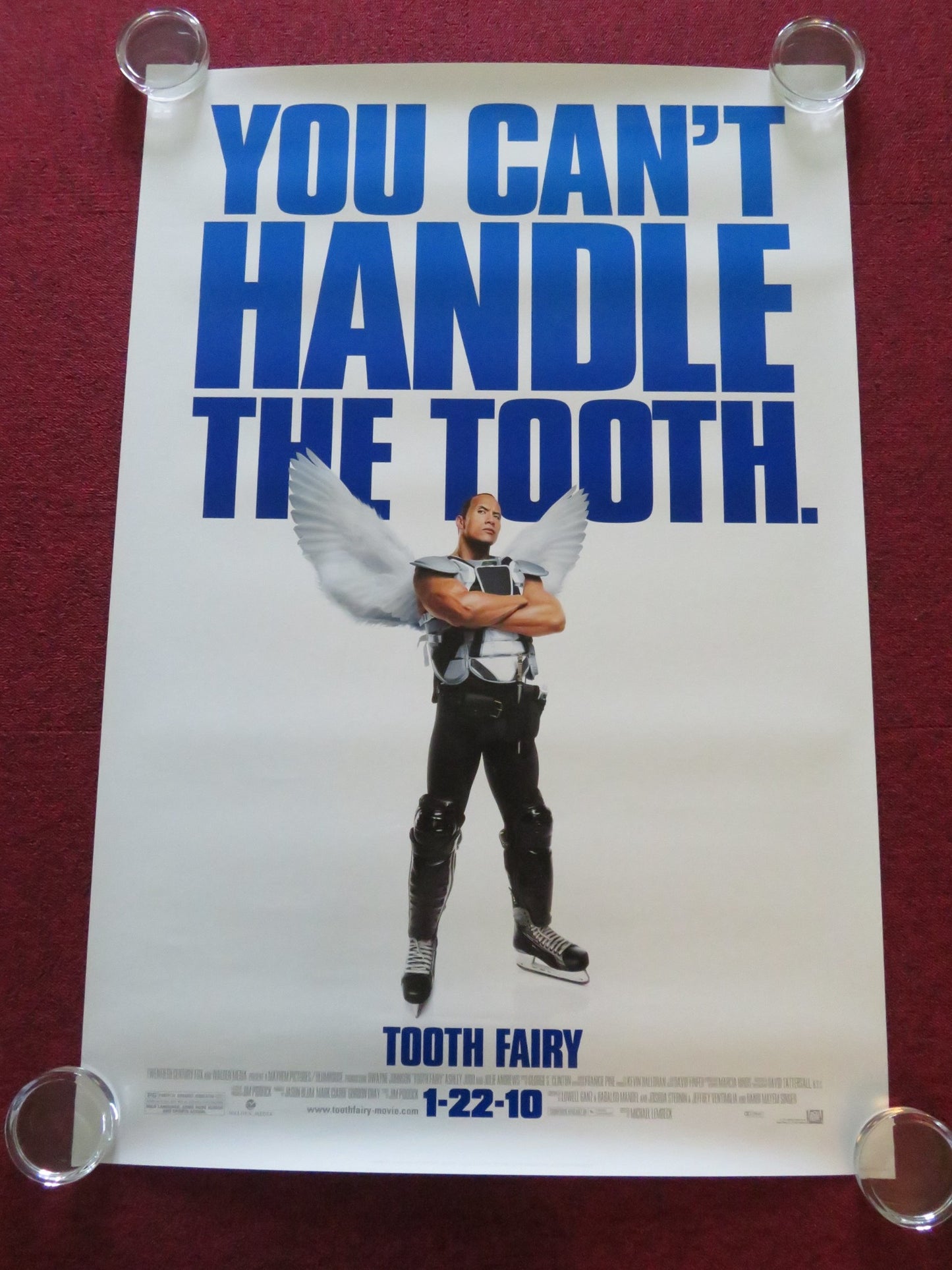 TOOTH FAIRY - VERSION D US ONE SHEET ROLLED POSTER DWAYNE JOHNSON A. JUDD 2010