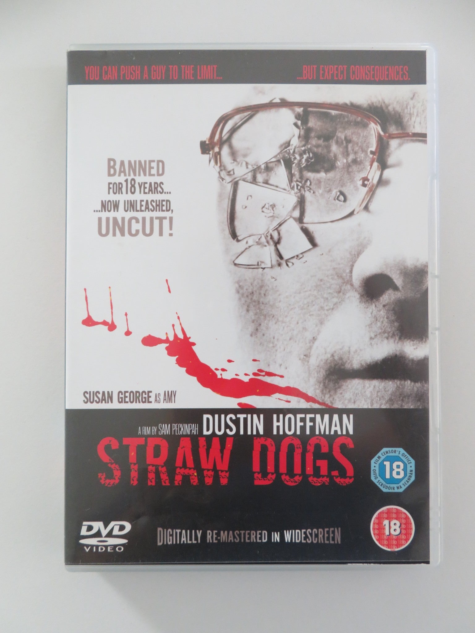 STRAW DOGS (DVD) DUSTIN HOFFMAN SUSAN GEORGE 1971 REGION 0 - Rendezvous Cinema