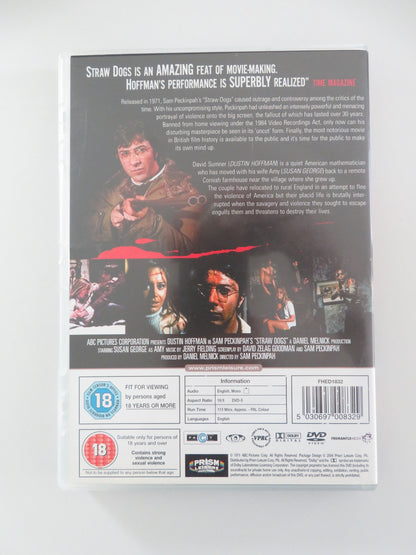 STRAW DOGS (DVD) DUSTIN HOFFMAN SUSAN GEORGE 1971 REGION 0 - Rendezvous Cinema