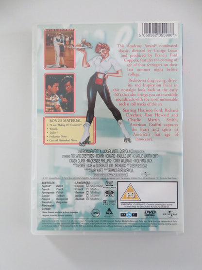 AMERICAN GRAFFITI (DVD) RON HOWARD RICHARD DREYFUSS 1973 REGION 2,4 - Rendezvous Cinema