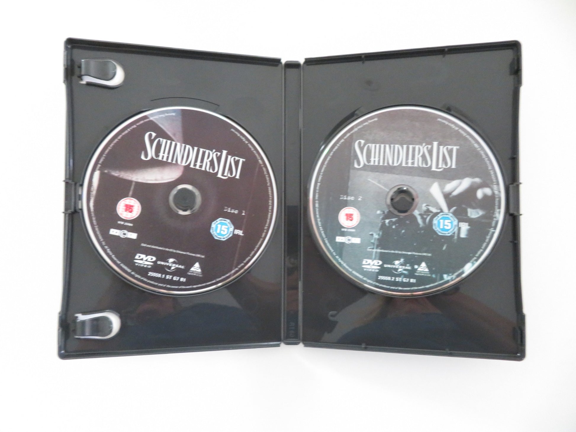 SCHINDLER'S LIST (DVD) LIAM NEESON RALPH FIENNES 1993 REGION 2,4 - Rendezvous Cinema