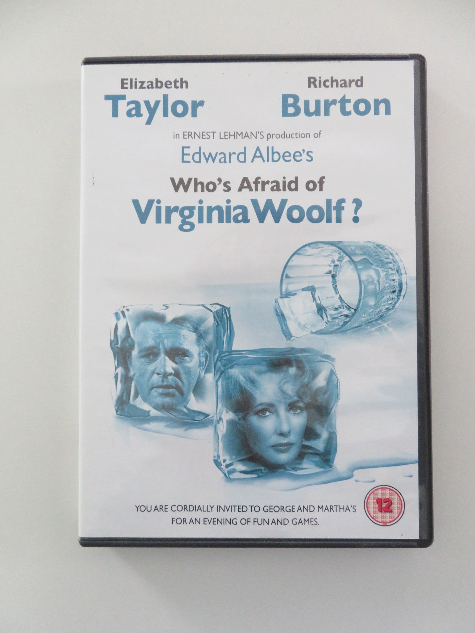 WHO'S AFRAID OF VIRGINIA WOOLF? (DVD) ELIZABETH TAYLOR R. BURTON 1966 REGION 2 - Rendezvous Cinema