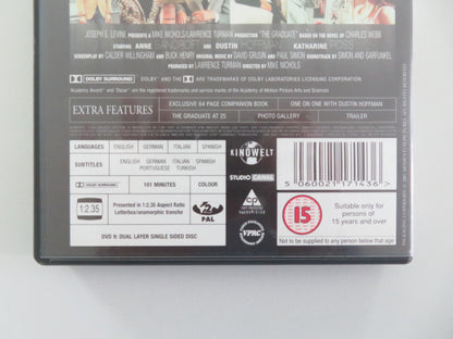 THE GRADUATE (DVD) DUSTIN HOFFMAN ANNE BANCROFT 1967 REGION 2 - Rendezvous Cinema