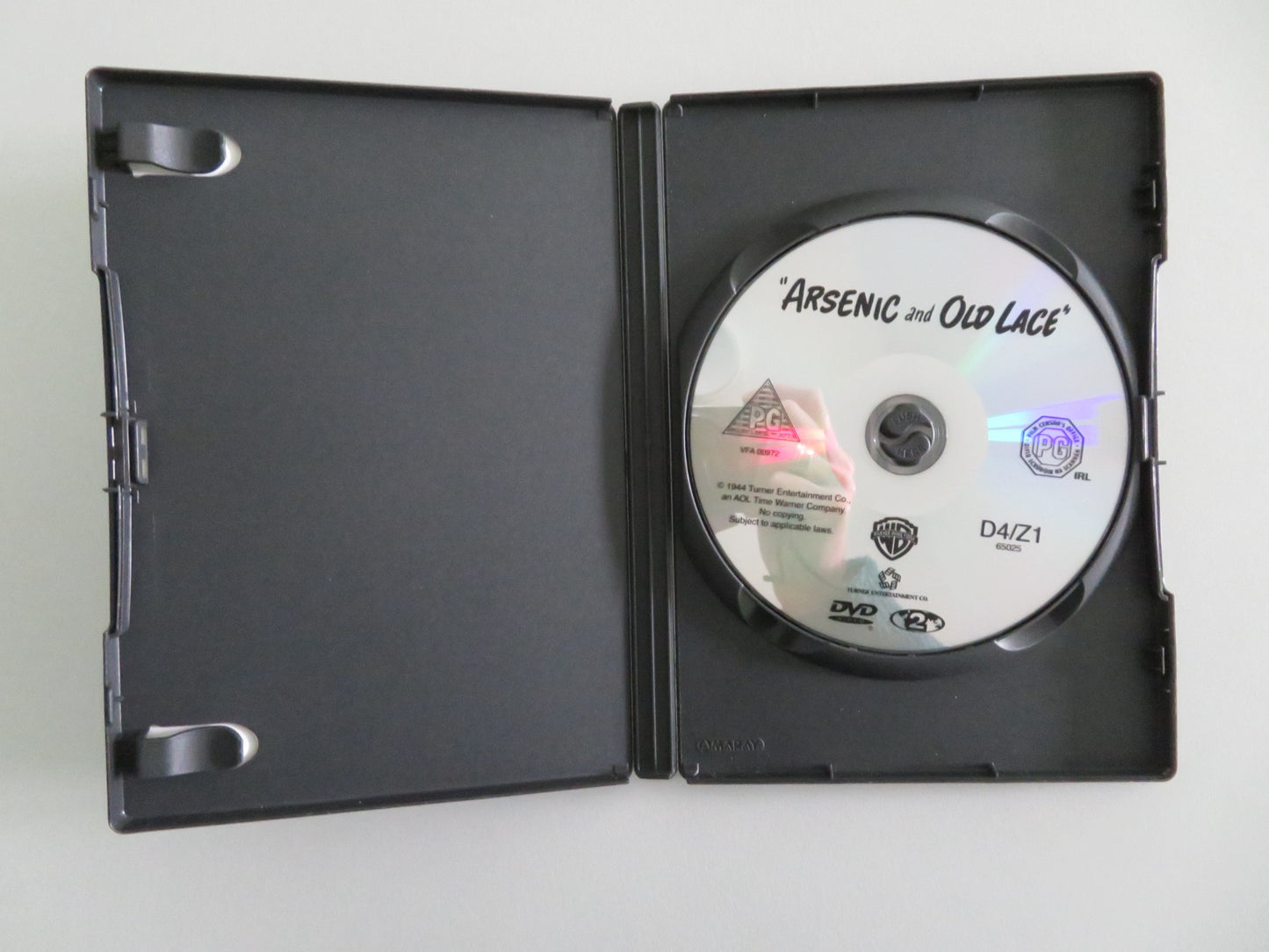 ARSENIC AND OLD LACE (DVD) CARY GRANT PRISCILLA LANE 1944 REGION 2