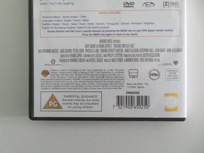 ARSENIC AND OLD LACE (DVD) CARY GRANT PRISCILLA LANE 1944 REGION 2