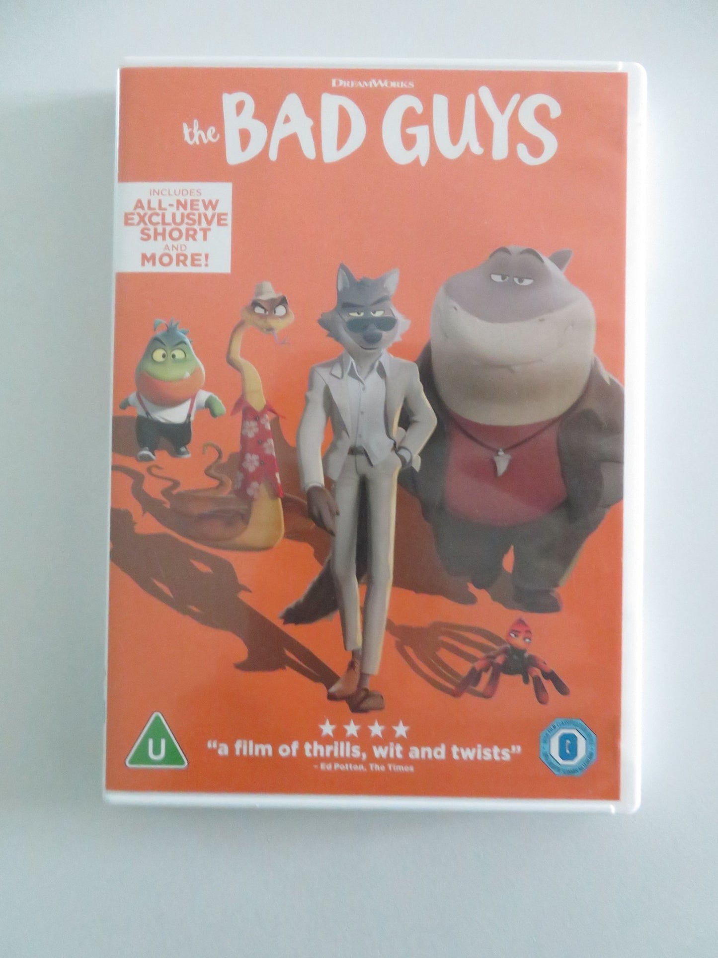 THE BAD GUYS (DVD) SAM ROCKWELL MARC MARON 2022 REGION 2, 4